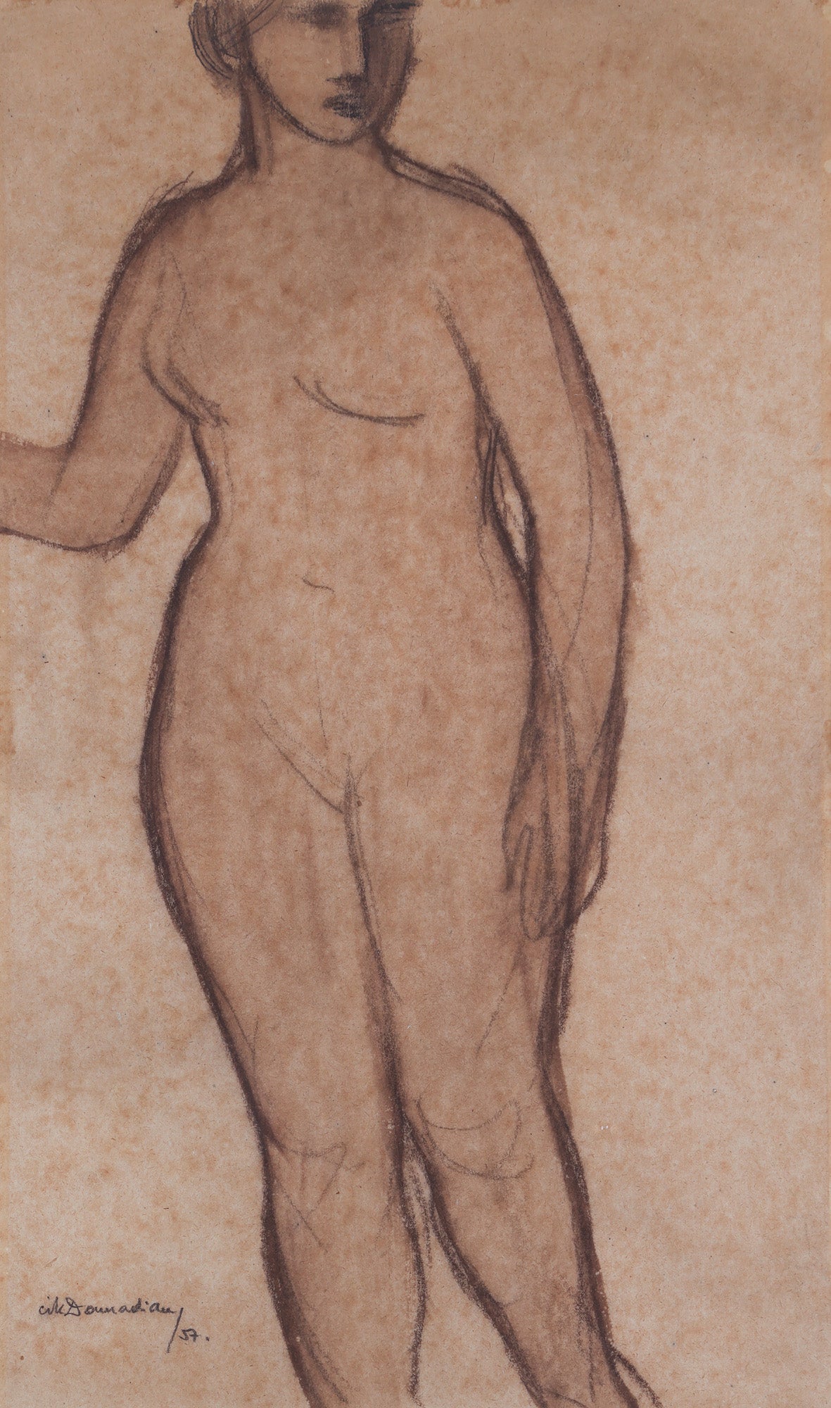 Cik Damadian Nud - Grafica