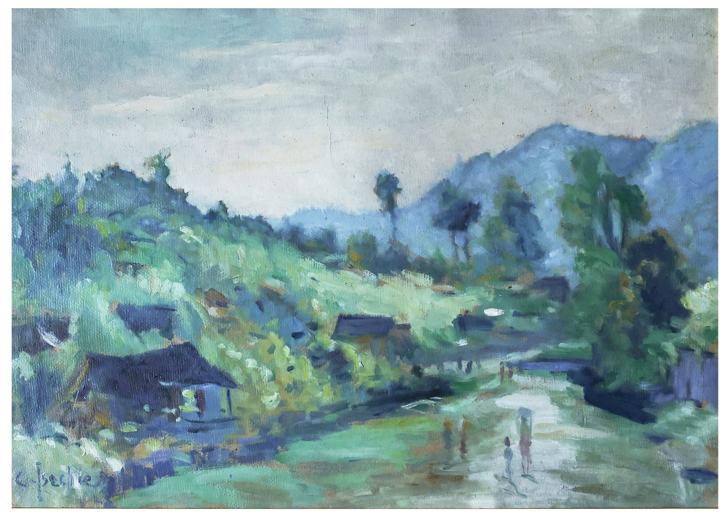 Constantin Isachie Peisaj - Pictura