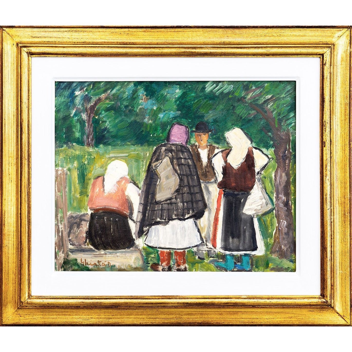 Dumitru Ghiata In livada - Pictura