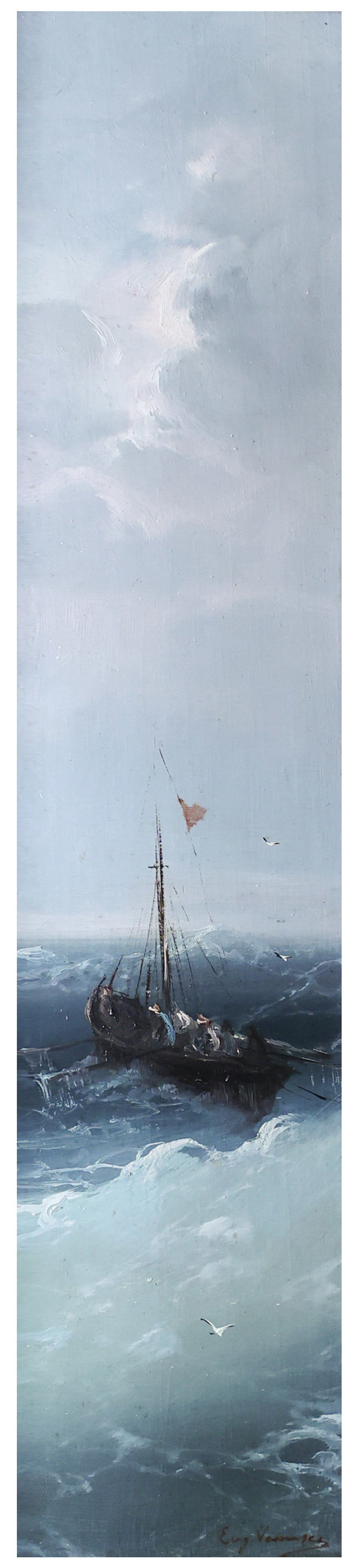 Eugen Voinescu Marine (pereche de tablouri) - Pictura