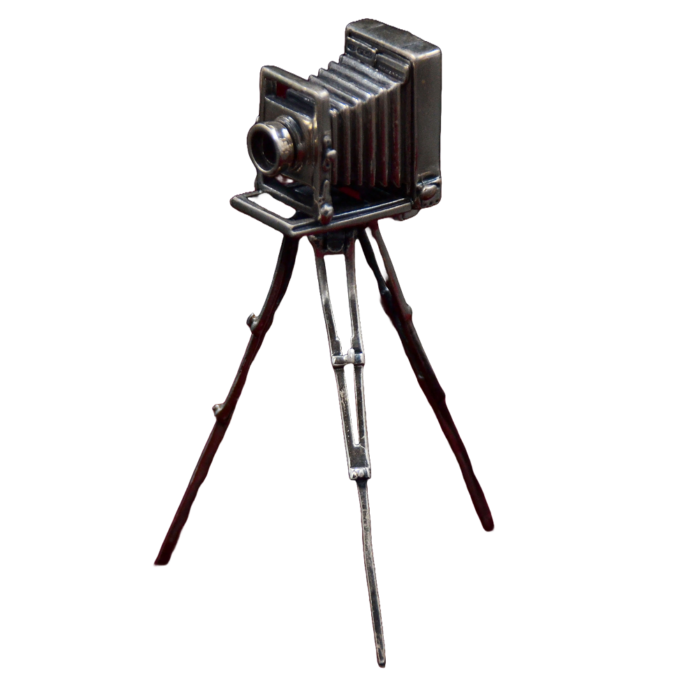 Transparent Old Movie Camera Sheer Window Curtain Vintage Movie 3d