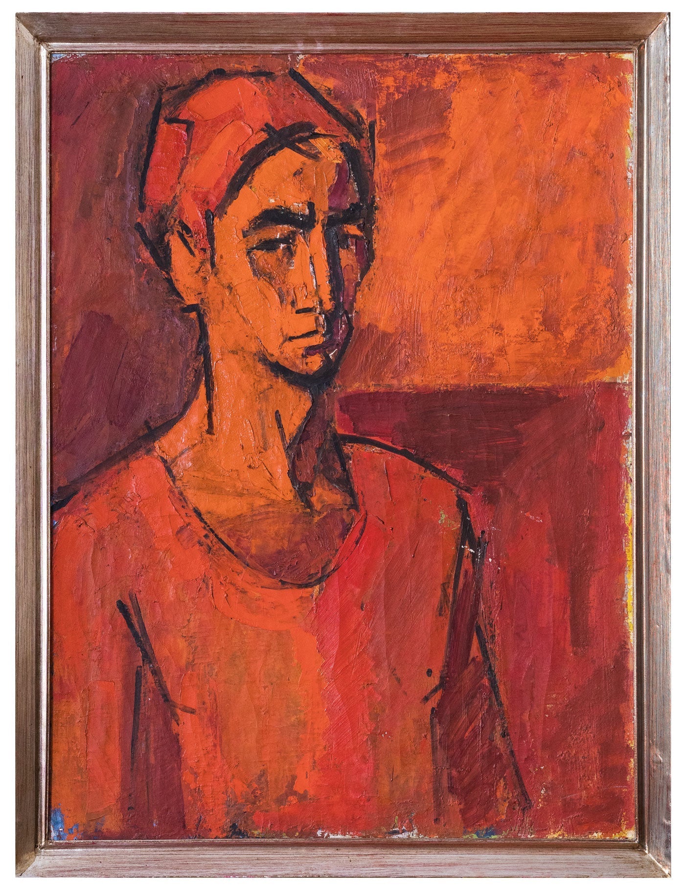 Gheorghe Iacob Portret de Barbat - Pictura
