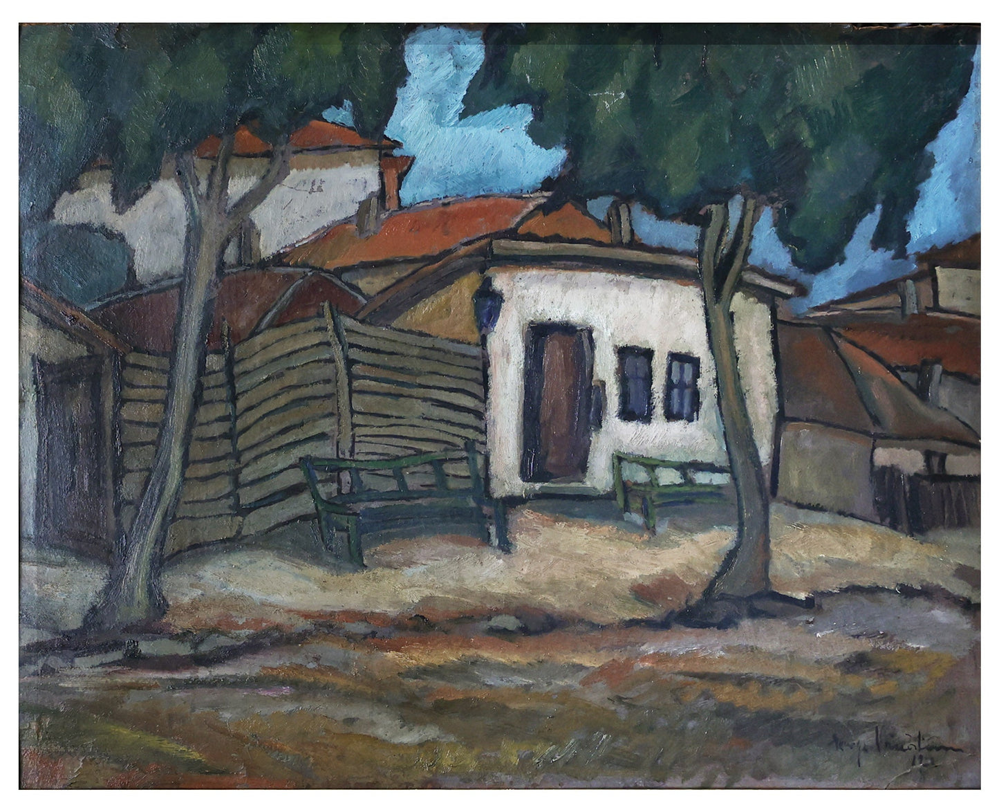 Gheorghe Vanatoru Peisaj Balcic - Pictura