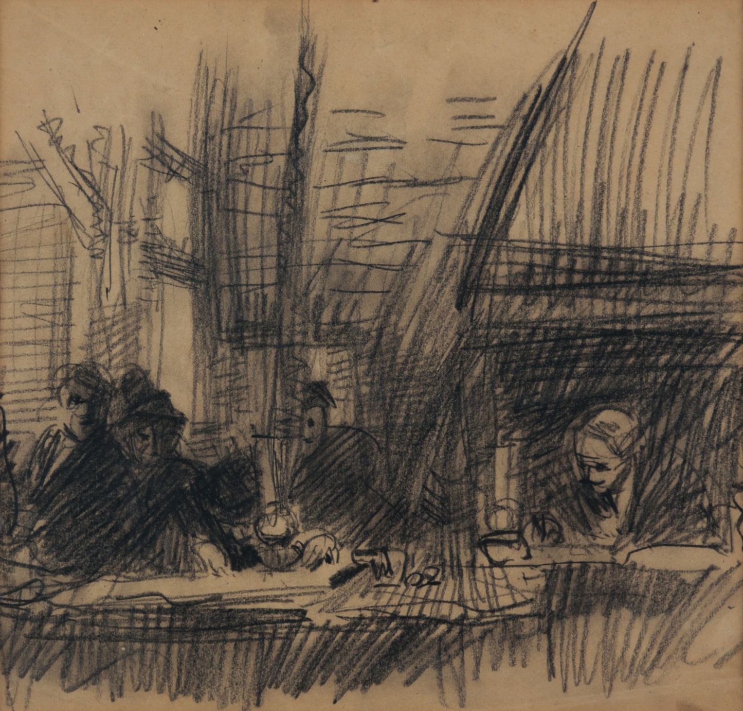 Henri Catargi Cafenea - Grafica