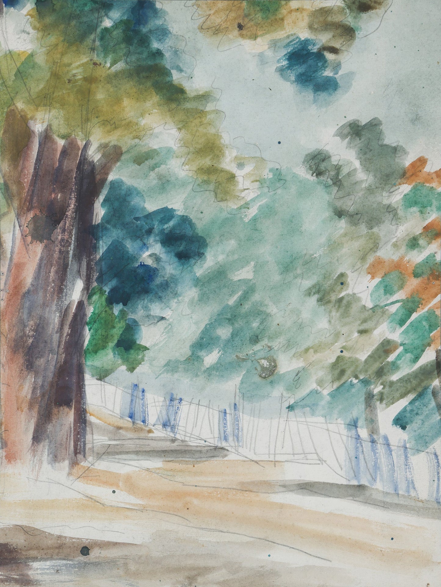 Henri Catargi Peisaj - Grafica