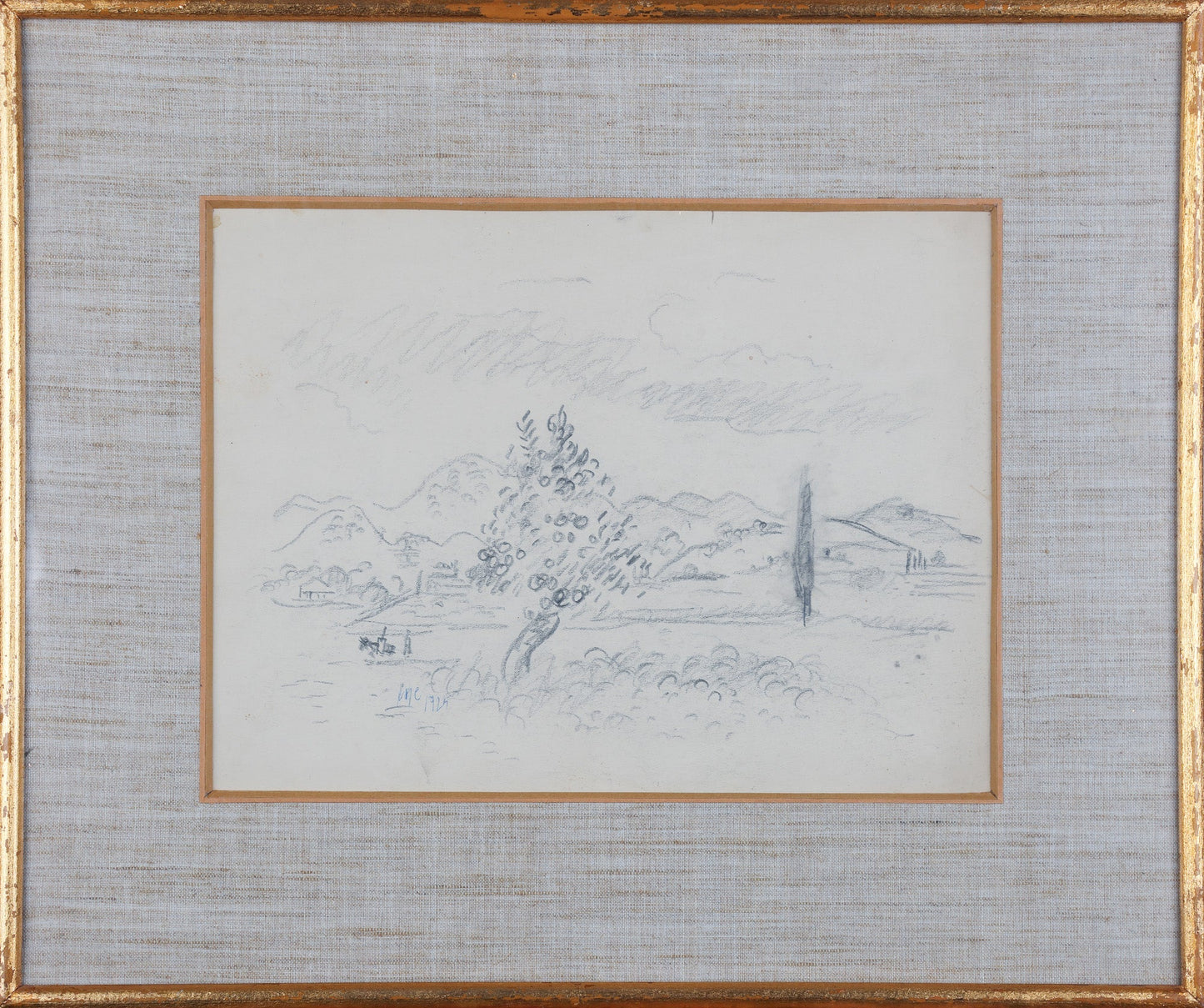 Henri Catargi Peisaj - Grafica