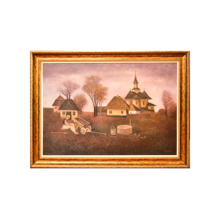 Ion Grigore, Peisaj la tara - TreasureTrove