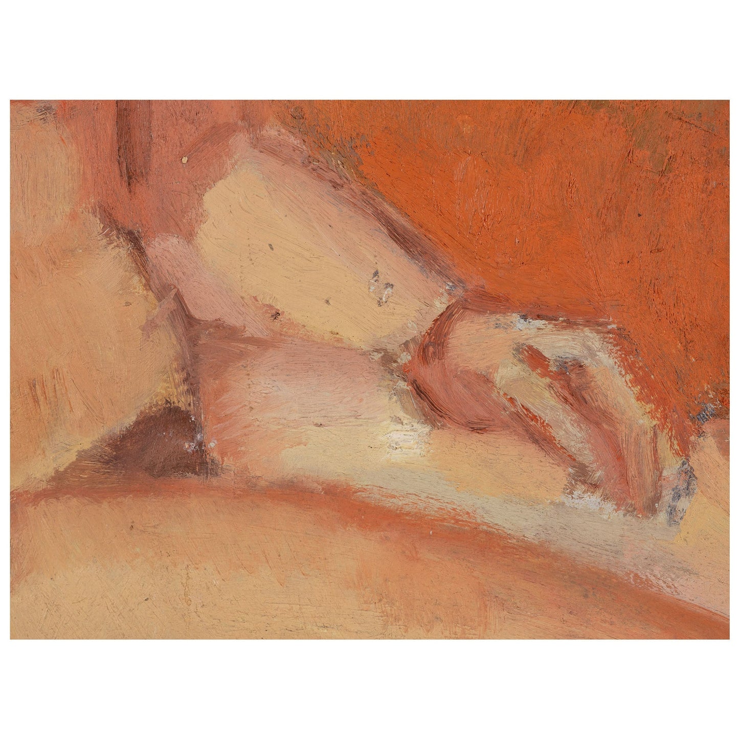 Ion Grigorescu Blonda pe scaun - Pictura