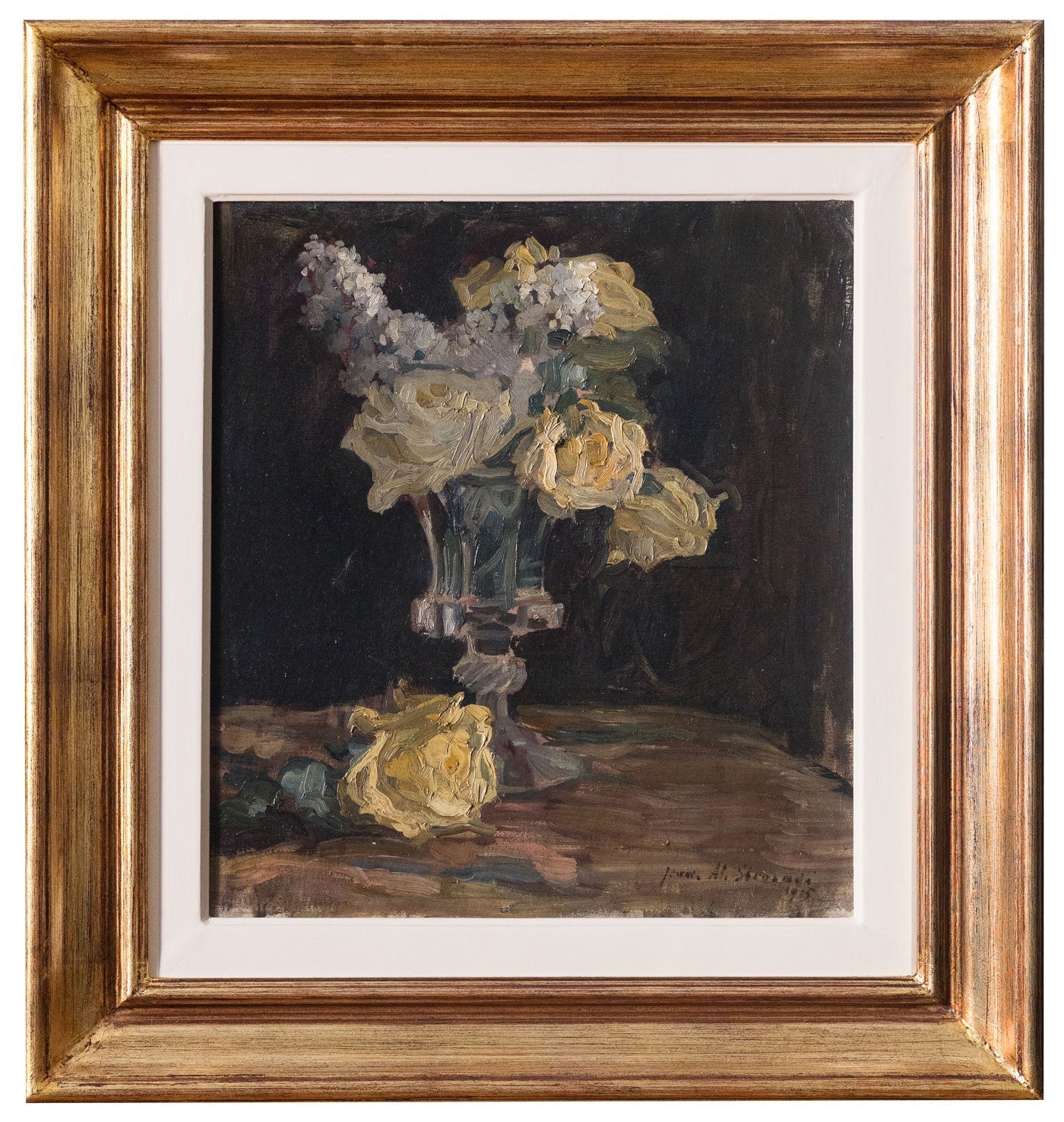 Constantin Steriadi Natura statica cu Flori - Pictura