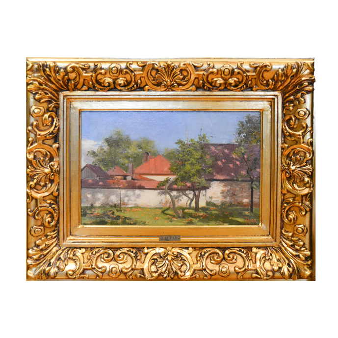 Juan Alpar (Alexandru Paraschivescu), Peisaj cu casă - TreasureTrove