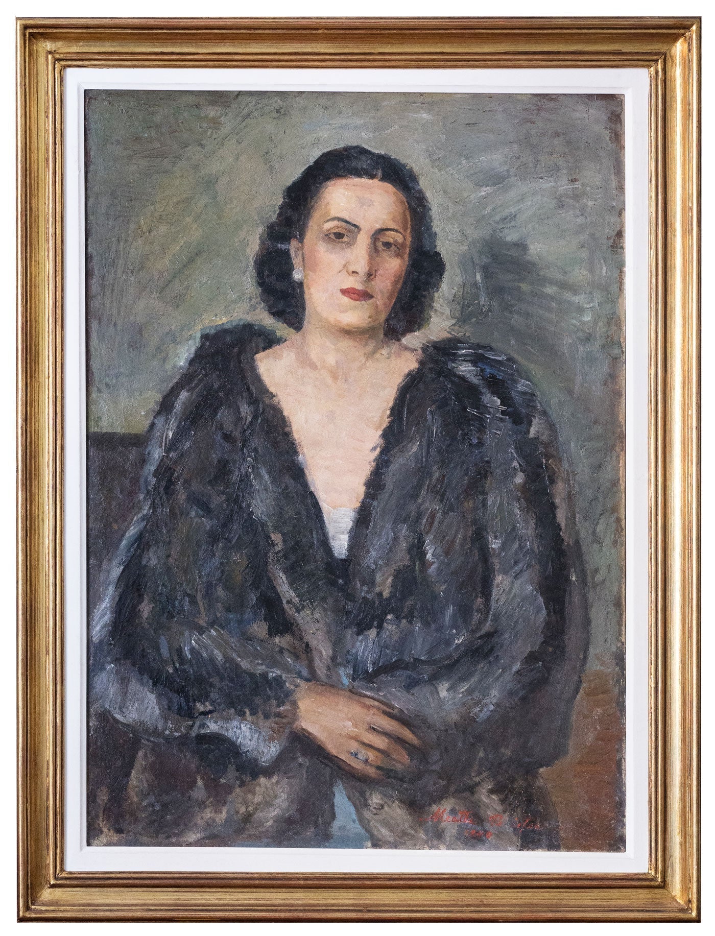 Martha Perieteanu Actrita Dina Teodorescu - Pictura