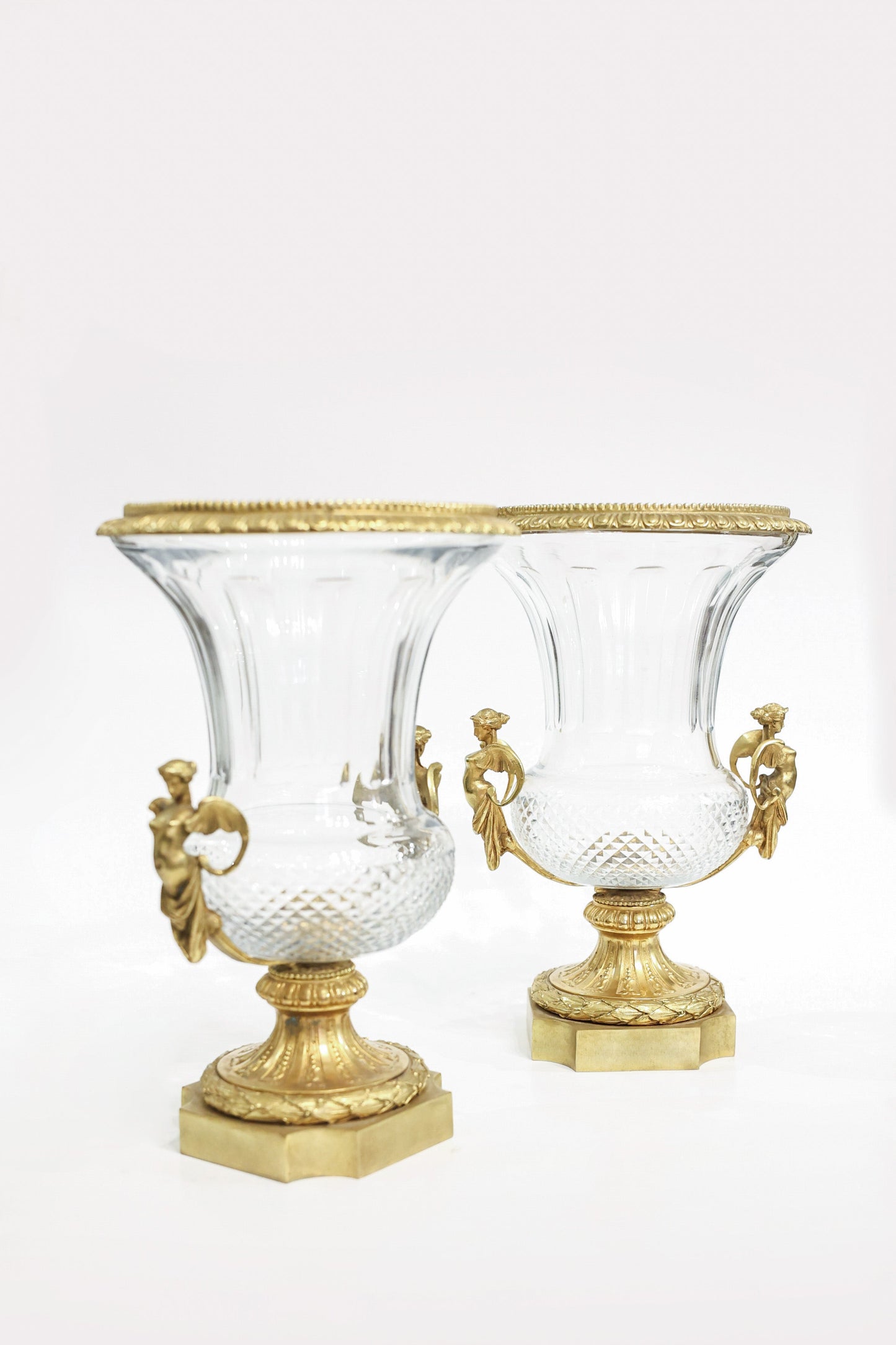 Pereche de vaze din cristal Baccarat - Decorative