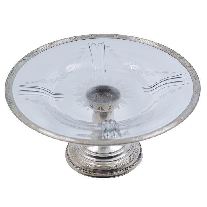 Platou din argint, tip tazza - TreasureTrove
