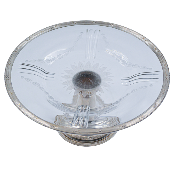 Platou din argint, tip tazza - TreasureTrove