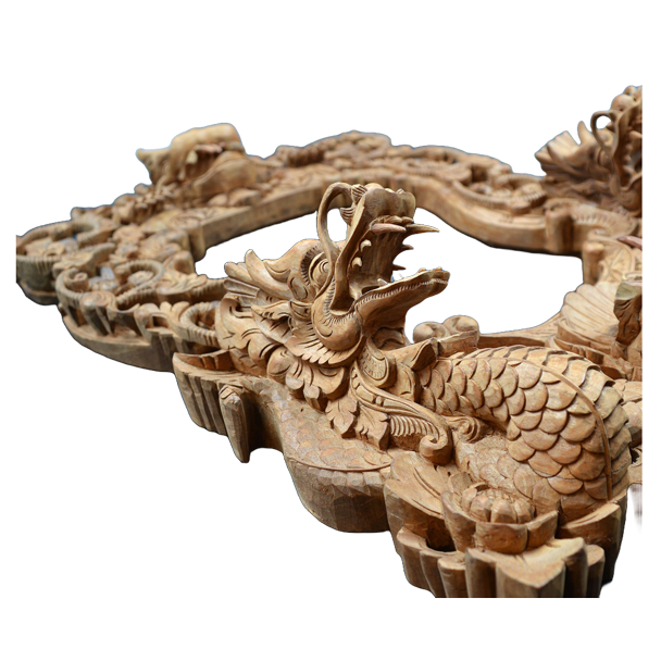 Rama foto din lemn sculptat - TreasureTrove