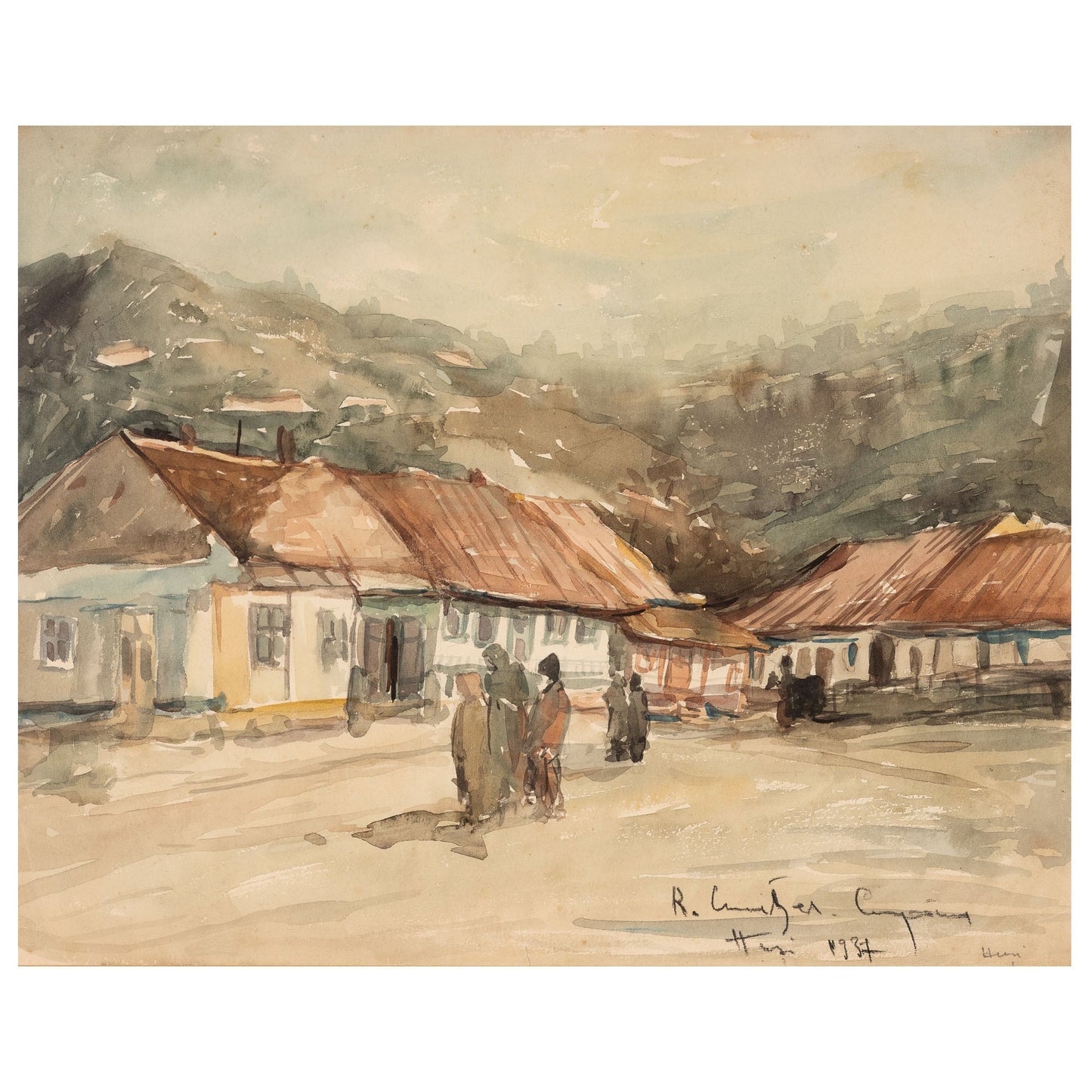 Rudolf Schweitzer - Cumpana Husi - Pictura