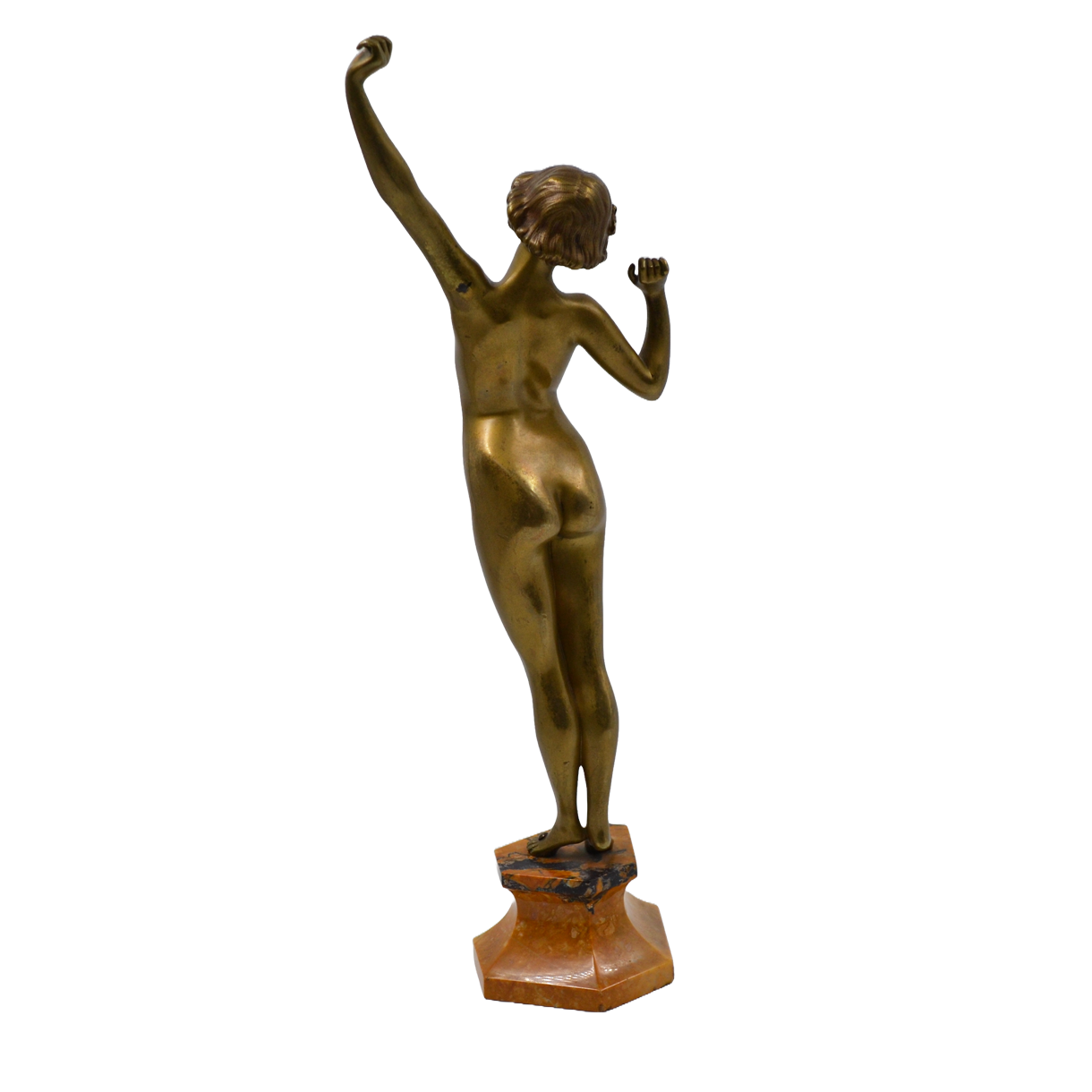 Sculptura bronz, Paul Philippe (1870-1930), "Deșteptare" - TreasureTrove