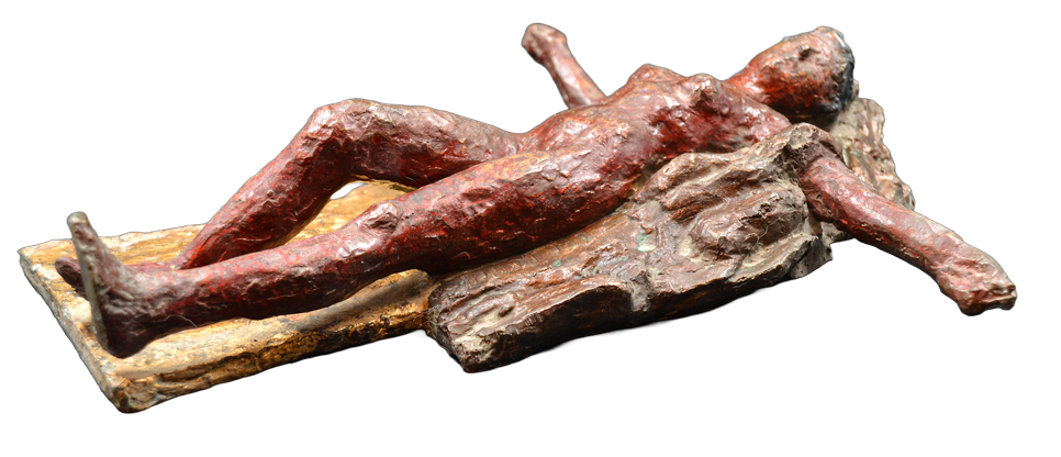 Sculptura din bronz, Silvia Radu (n. 1935), "Înger" - TreasureTrove