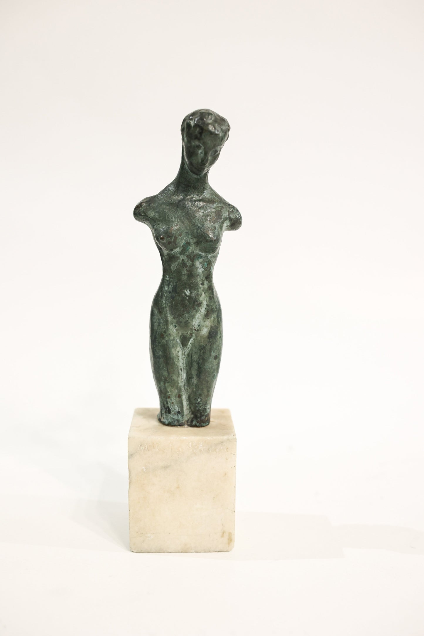 Statueta din bronz patinat „Nud” – Milita Petrascu - Sculptura