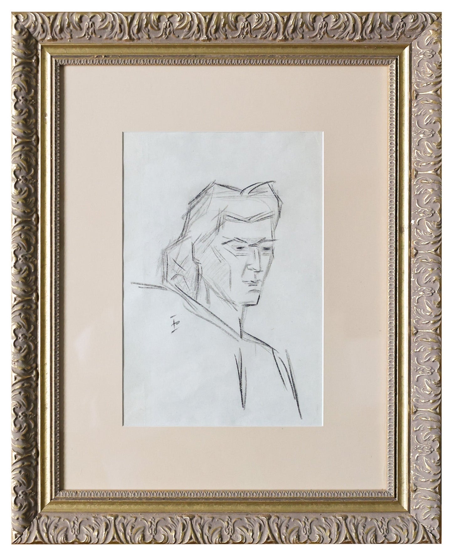 Teodor Pallady Portret de femeie - Grafica