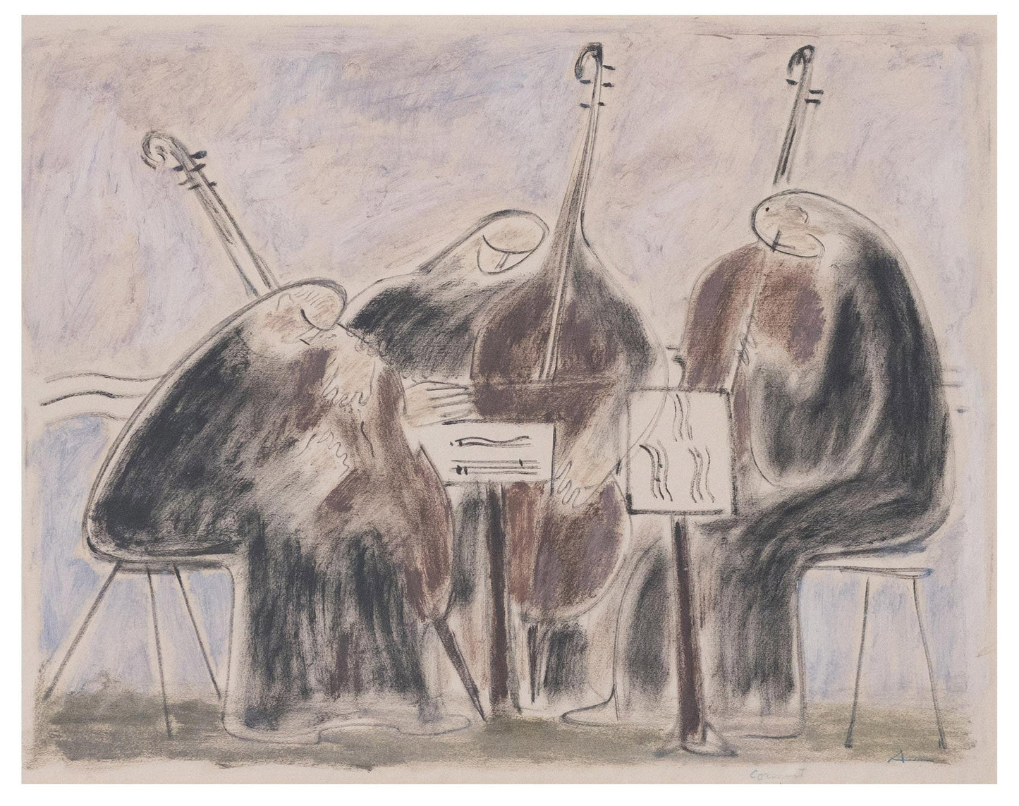 Valentin Anestin Concert - Grafica