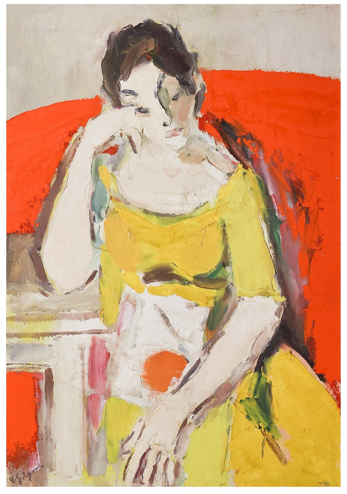Vasile Grigore Pe ganduri - Pictura