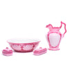 SET FOR WASHBASIN, PINK