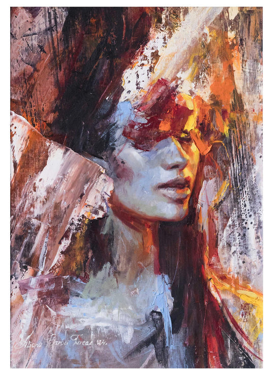 Aliona Barbei Tureac Haos Abstract - Pictura