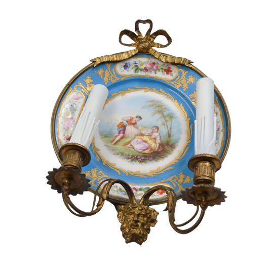 Aplice bronz dore, Neorococo - TreasureTrove