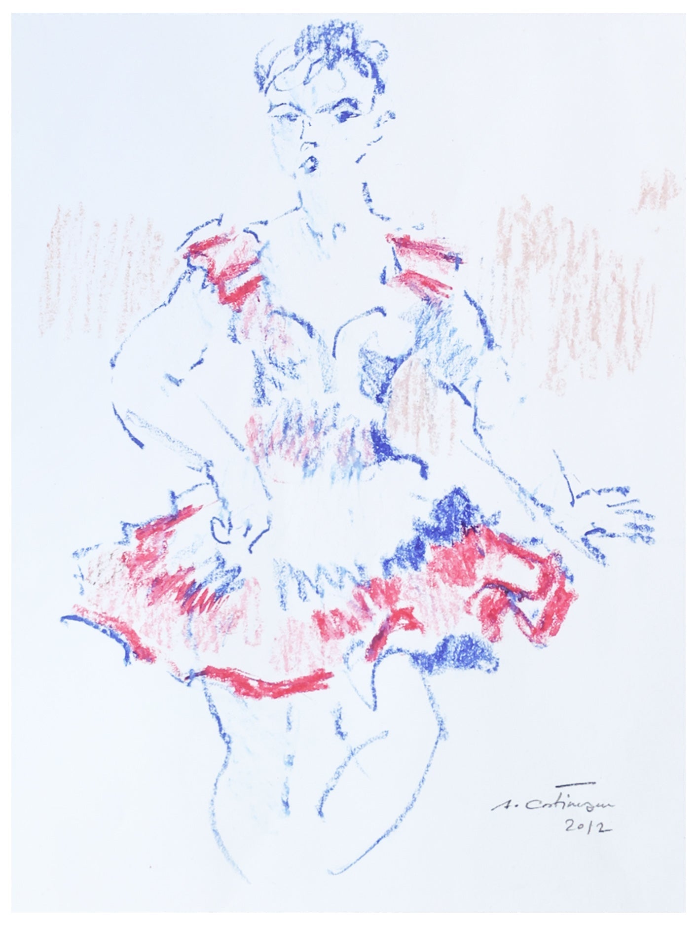 Augustin Costinescu Balerina - Pictura