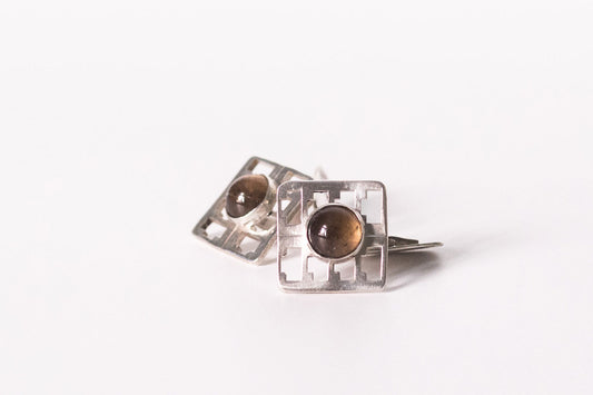 Butoni din argint Art Deco barbat - Accesorii Barbati