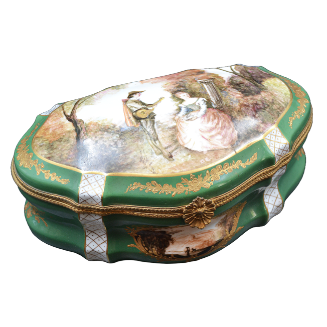 Caseta portelan Sevres - TreasureTrove