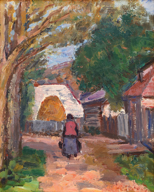 Dumitru Ghiata Drumul spre casa - Pictura