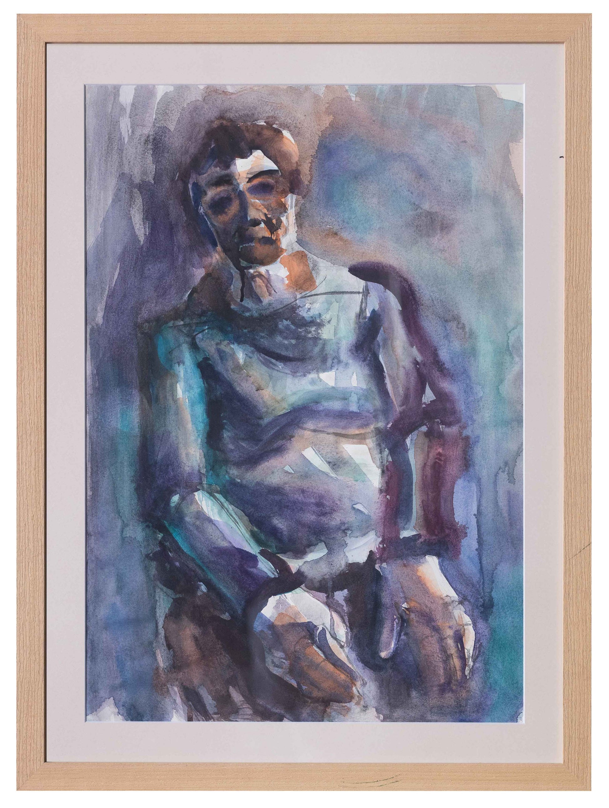Ecaterina Vrana Studiu de portret - Pictura