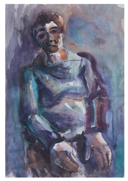Ecaterina Vrana Studiu de portret - Pictura