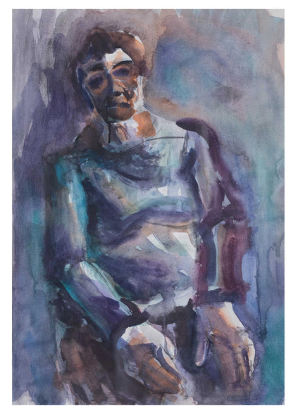 Ecaterina Vrana Studiu de portret - Pictura