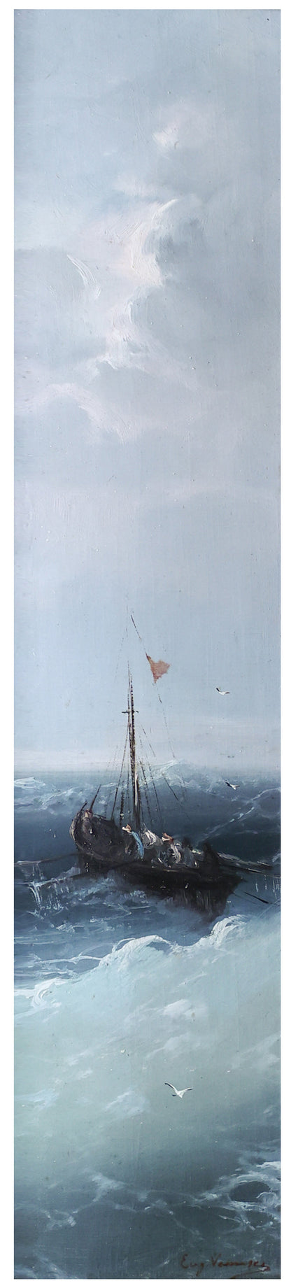 Eugen Voinescu Marine (pereche de tablouri) - Pictura