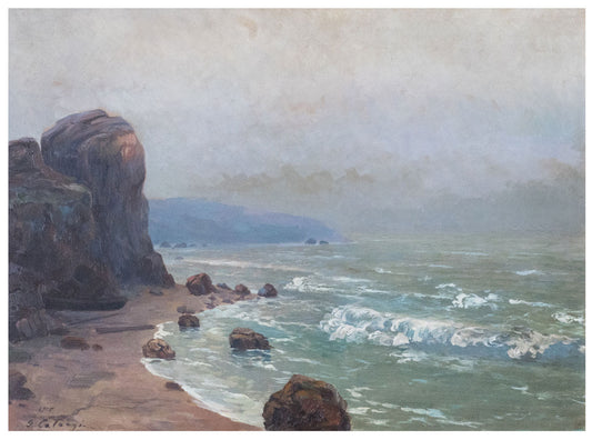 George Catargi Peisaj Marin - Pictura