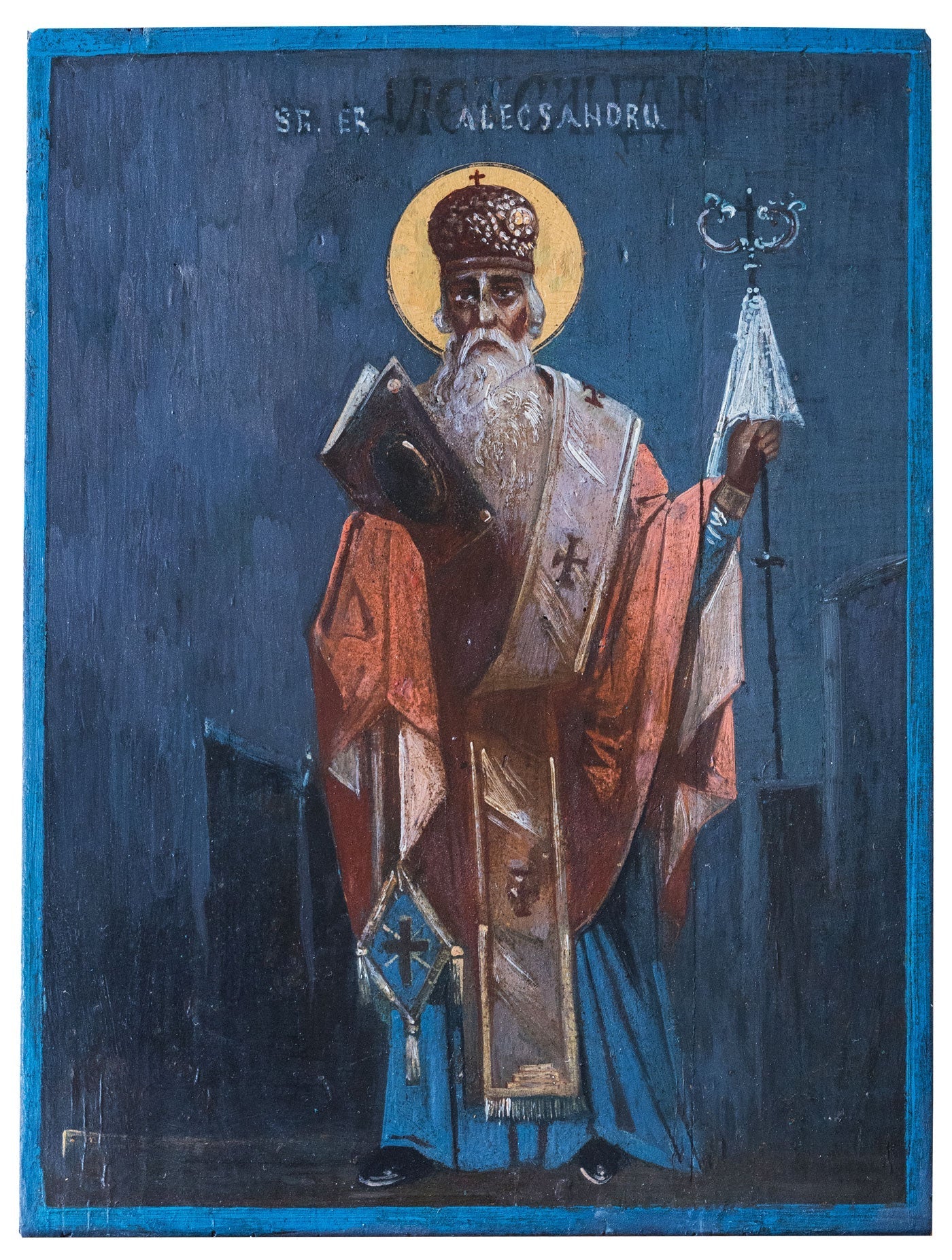 Icoana pe lemn „Sf. Alexandru” - Icoane