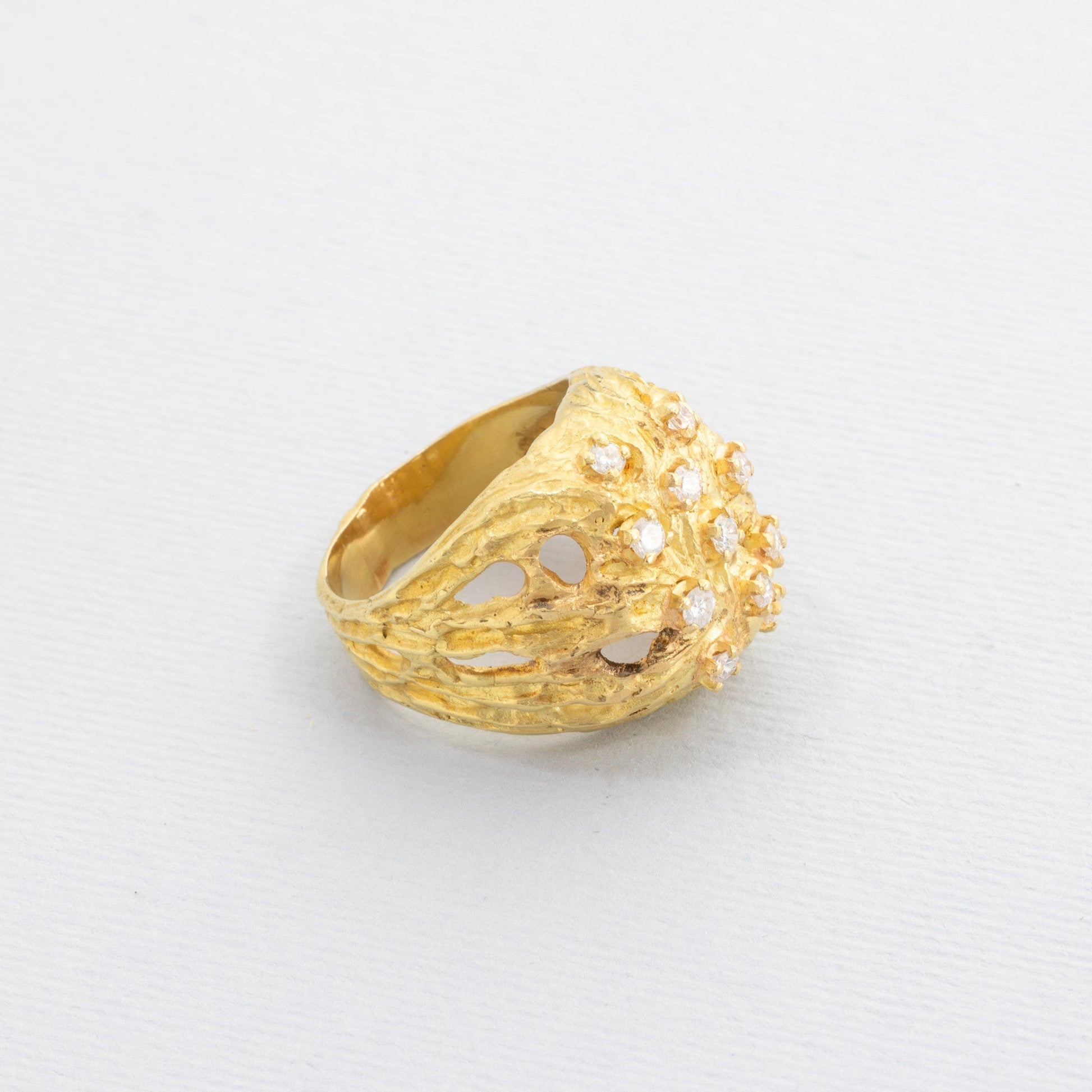 Inel L’Oro Degli Sforzacu cu diamante naturale - Inel