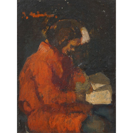 Ion Mandru Lectura - Pictura
