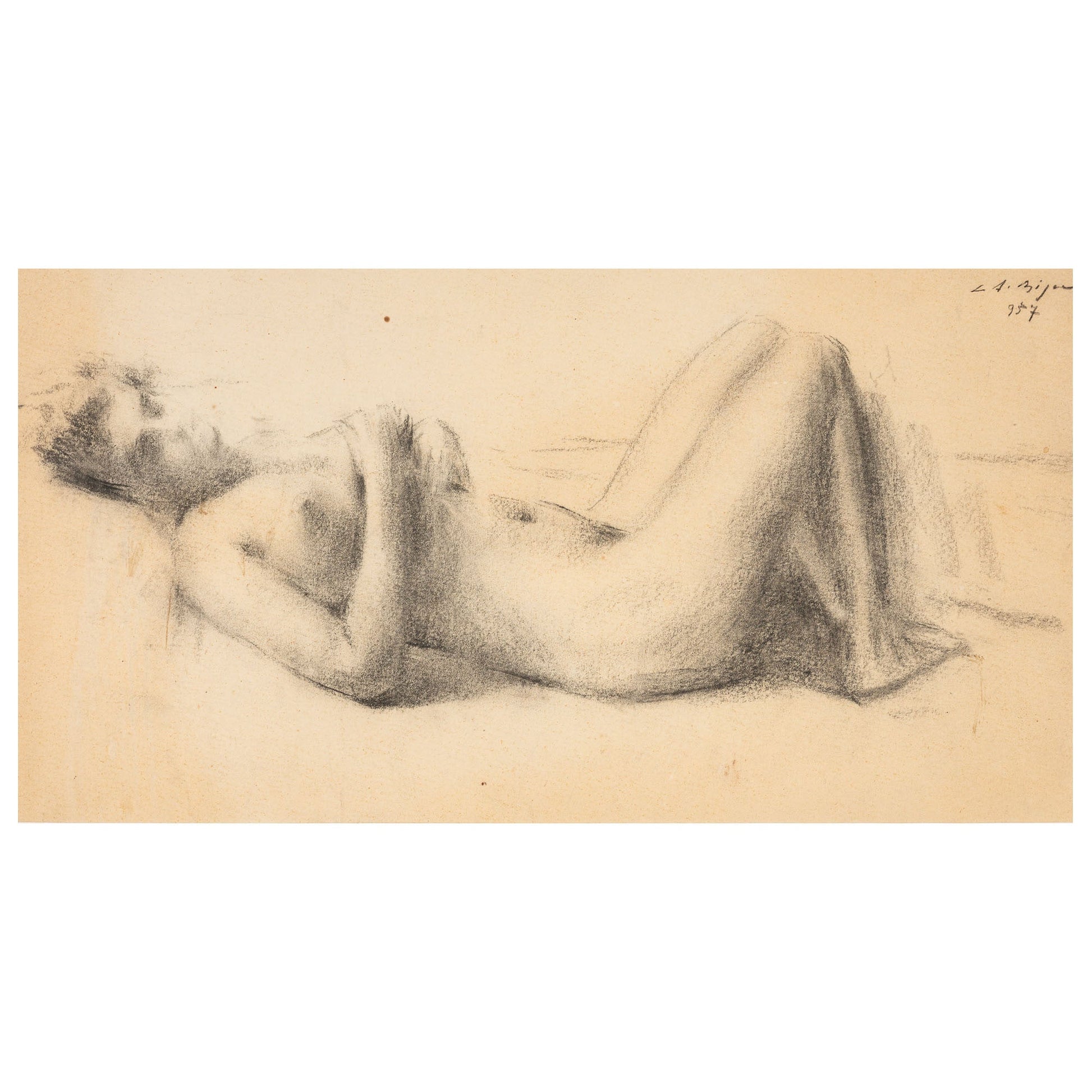 Leon Alexandru Biju Nud - Grafica