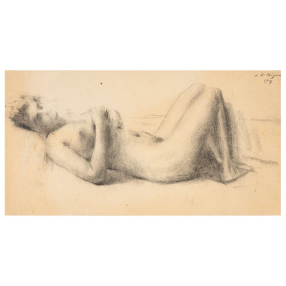 Leon Alexandru Biju Nud - Grafica