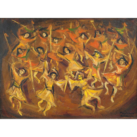 Magdalena Radulescu Dansul calusarilor - Pictura
