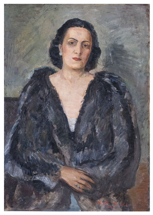 Martha Perieteanu Actrita Dina Teodorescu - Pictura