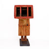 Mircea Roman – Persoana in spatele gratiilor sculptura in lemn 1999 - Sculptura