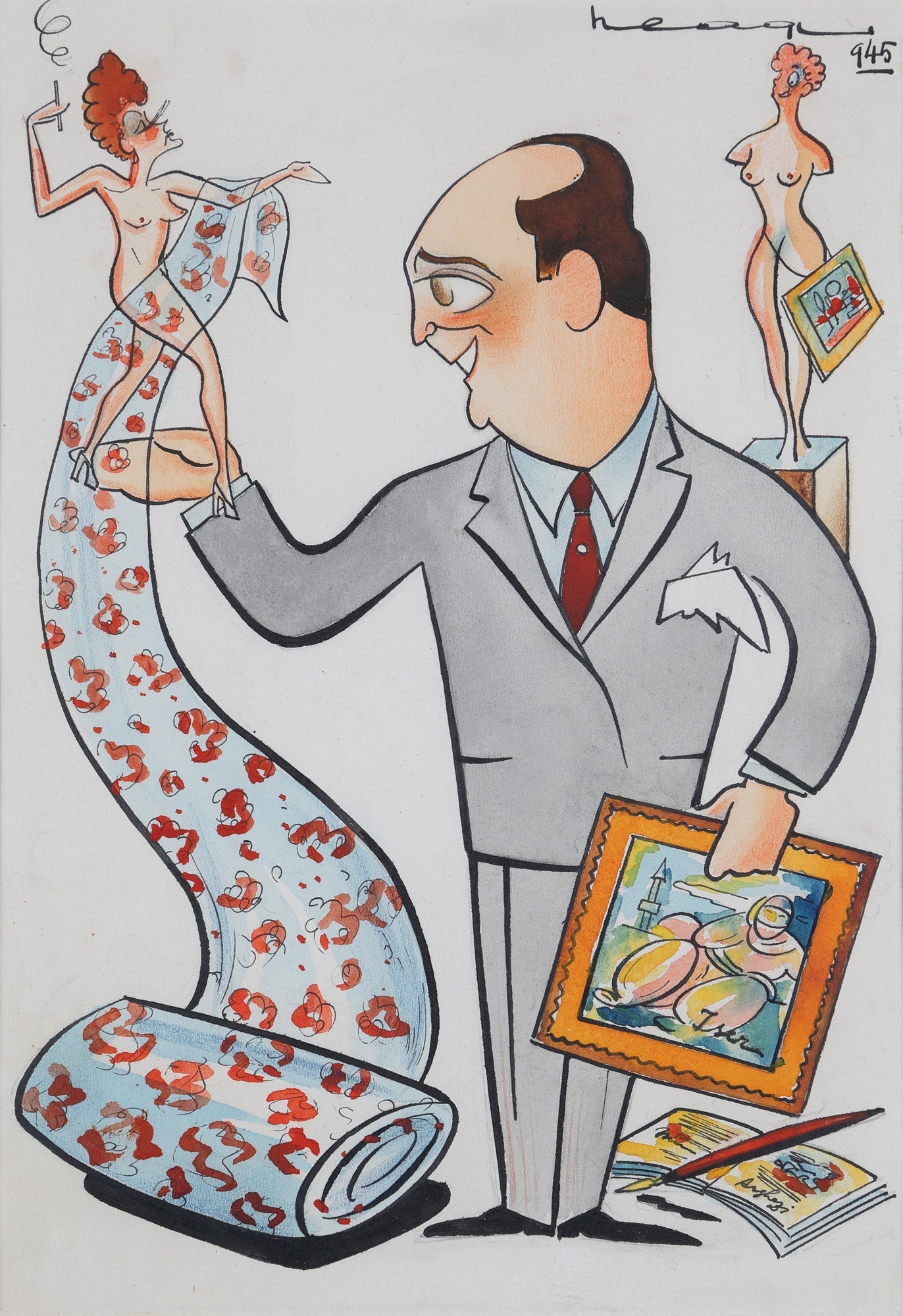 Neagu Radulescu Colectionarul - Grafica