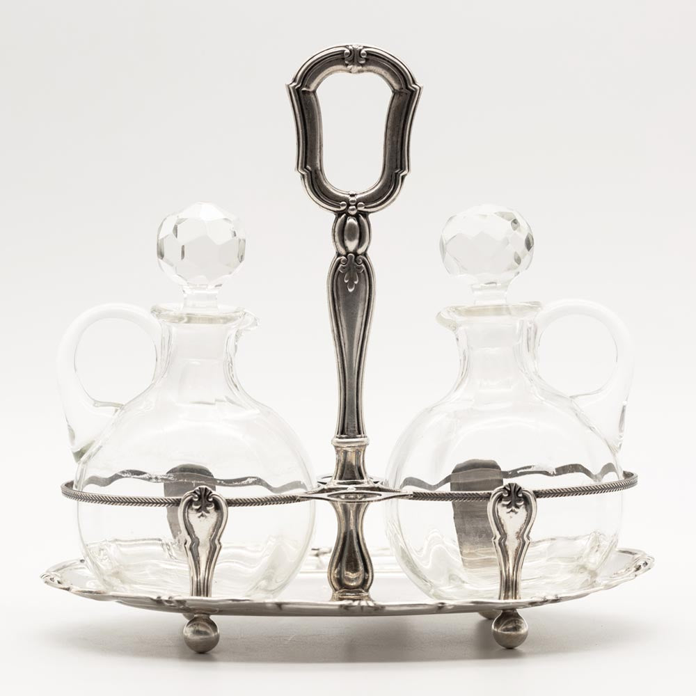 OLIVIERĂ DIN ARGINT ȘI CRISTAL - TreasureTrove