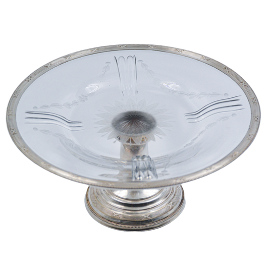 Platou din argint, tip tazza - TreasureTrove