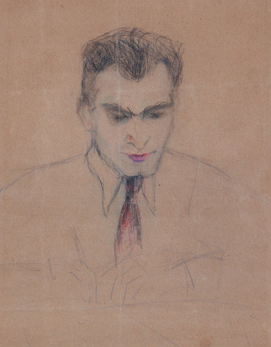 Portret Barbat - Grafica
